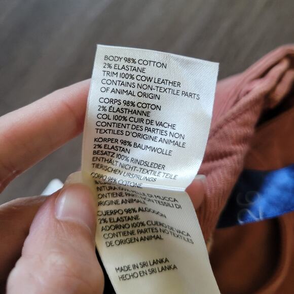 Anthropologie Pilcro Pink Rose The Gwen Wide-Leg Corduroy Pants NWT Size 26 - Picture 11 of 13